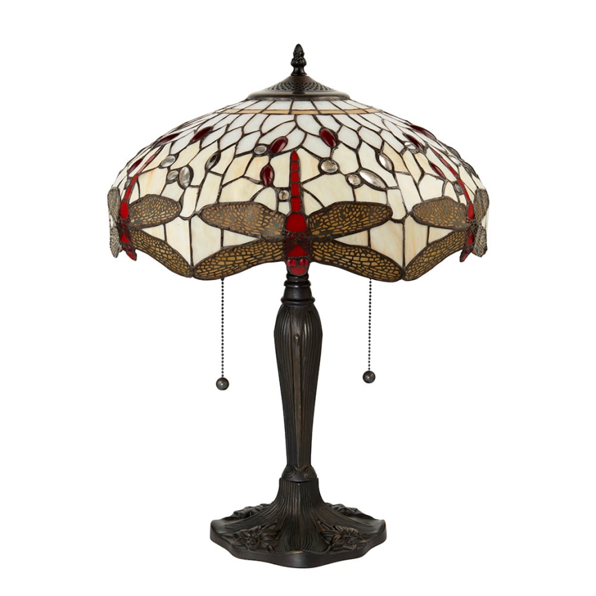 Endon 64085 - Pöytävalaisin SUDENKORENTO 2xE27/60W/230V halkaisija 41 cm