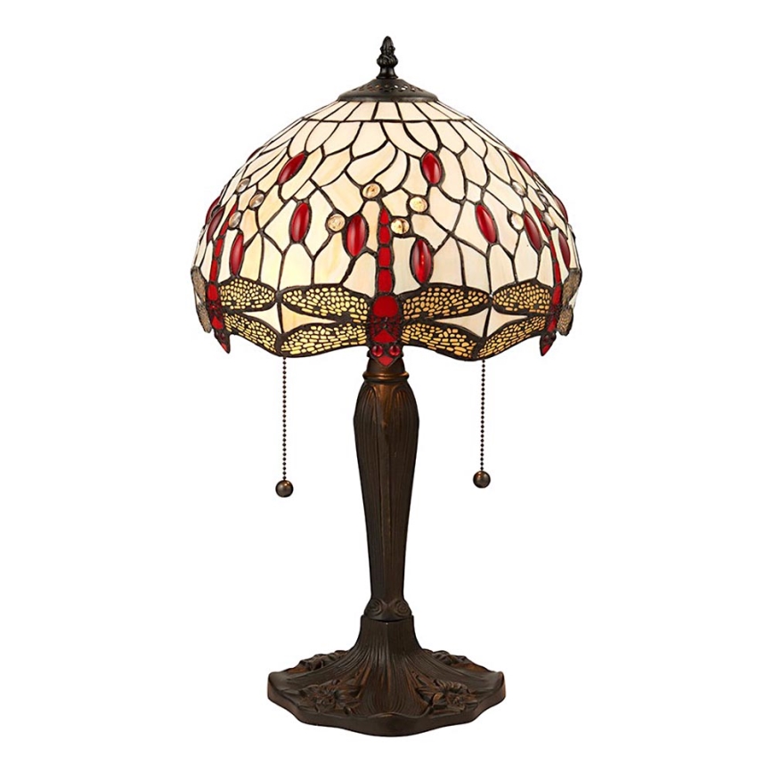 Endon 64086 - Pöytävalaisin SUDENKORENTO 2xE27/60W/230V halkaisija 30 cm