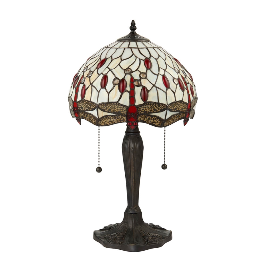 Endon 64086 - Pöytävalaisin SUDENKORENTO 2xE27/60W/230V halkaisija 30 cm