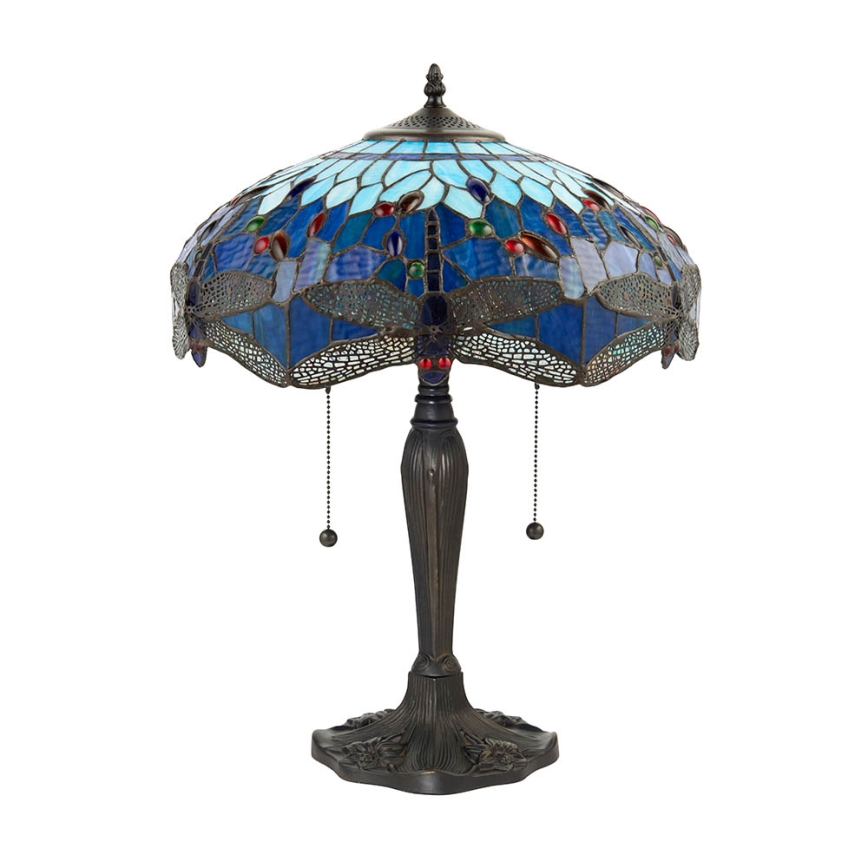 Endon 64089 - Pöytävalaisin SUDENKORENTO 2xE27/60W/230V halkaisija 41 cm
