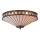 Endon 64145 - Kattovalo FARGO 2xE27/60W/230V halkaisija 41,5 cm