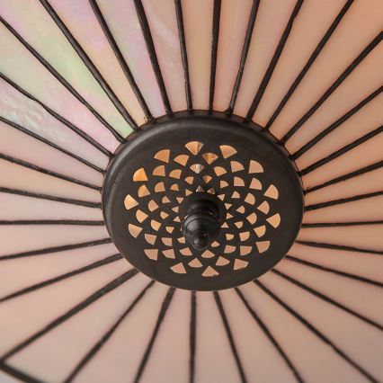 Endon 64145 - Tiffany FARGO - kattovalaisin 2xE27/60W/230V, halkaisija 41,5 cm