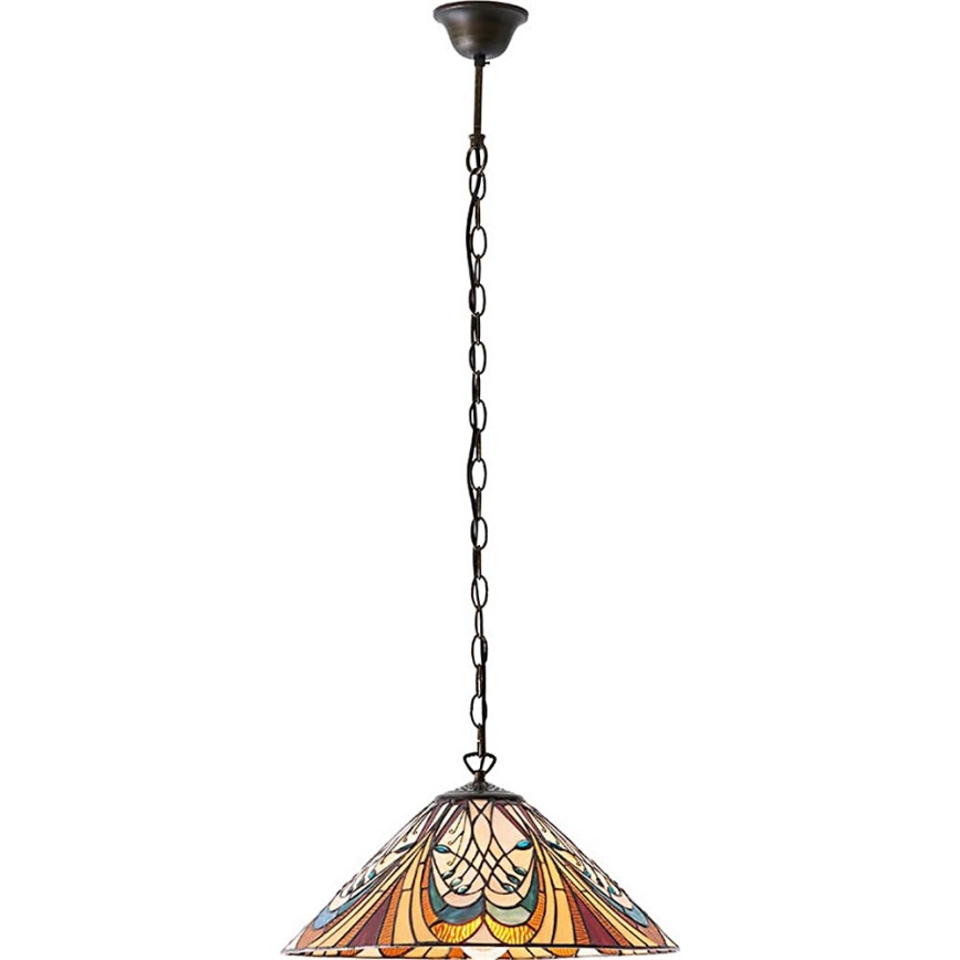 Endon 64162 - Kattokruunu ketjussa HECTOR 1xE27/60W/230V halkaisija 40 cm