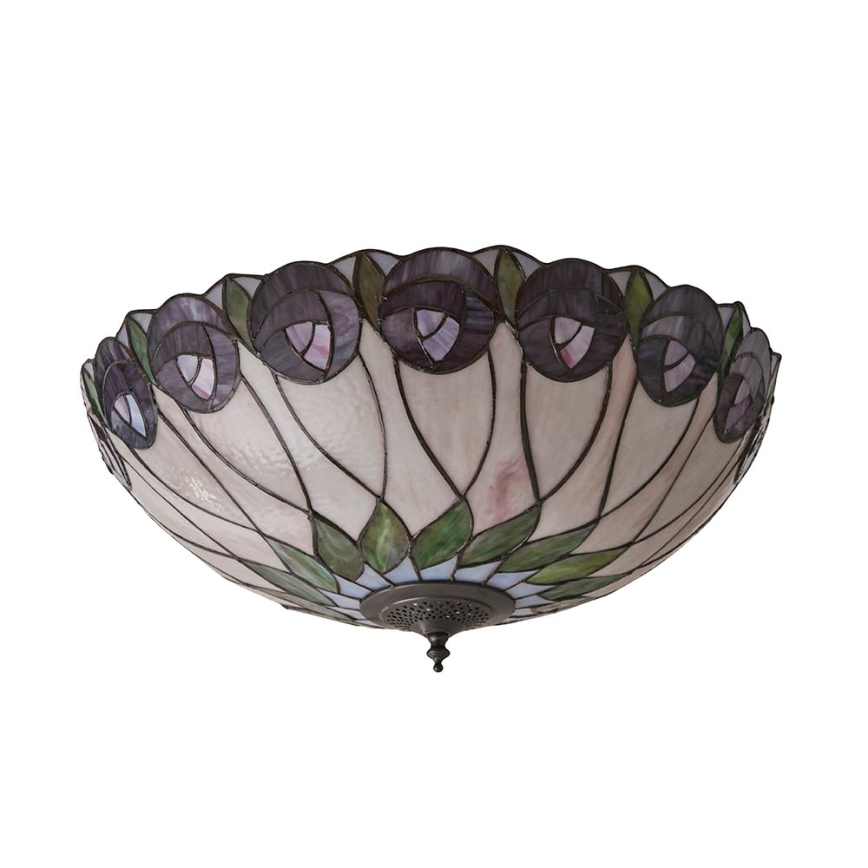 Endon 64173 - Kattovalo HUTCHINSON 2xE27/60W/230V halkaisija 50 cm