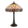Endon 64177 - Pöytävalaisin HUTCHINSON 1xE27/60W/230V halkaisija 40 cm