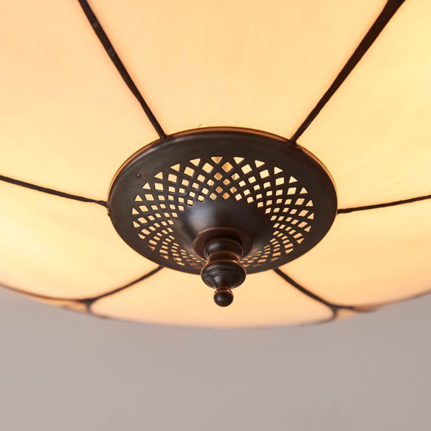 Endon 64182 - Kattovalo INGRAM 2xE27/60W/230V halkaisija 45 cm