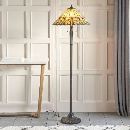Endon 64192 - Lattiavalaisin JAMELIA 2xE27/60W/230V halkaisija 50 cm