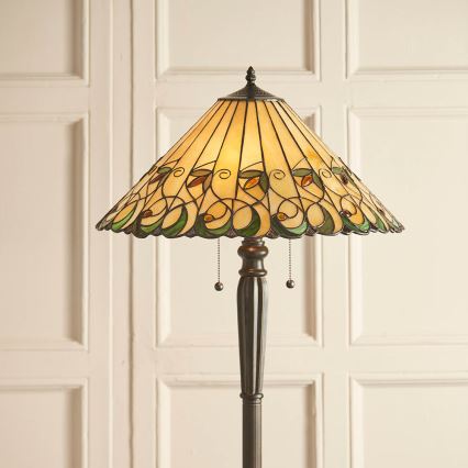 Endon 64192 - Lattiavalaisin JAMELIA 2xE27/60W/230V halkaisija 50 cm
