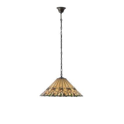 Endon 64194 - Kattokruunu ketjussa JAMELIA 3xE27/60W/230V halkaisija 50 cm