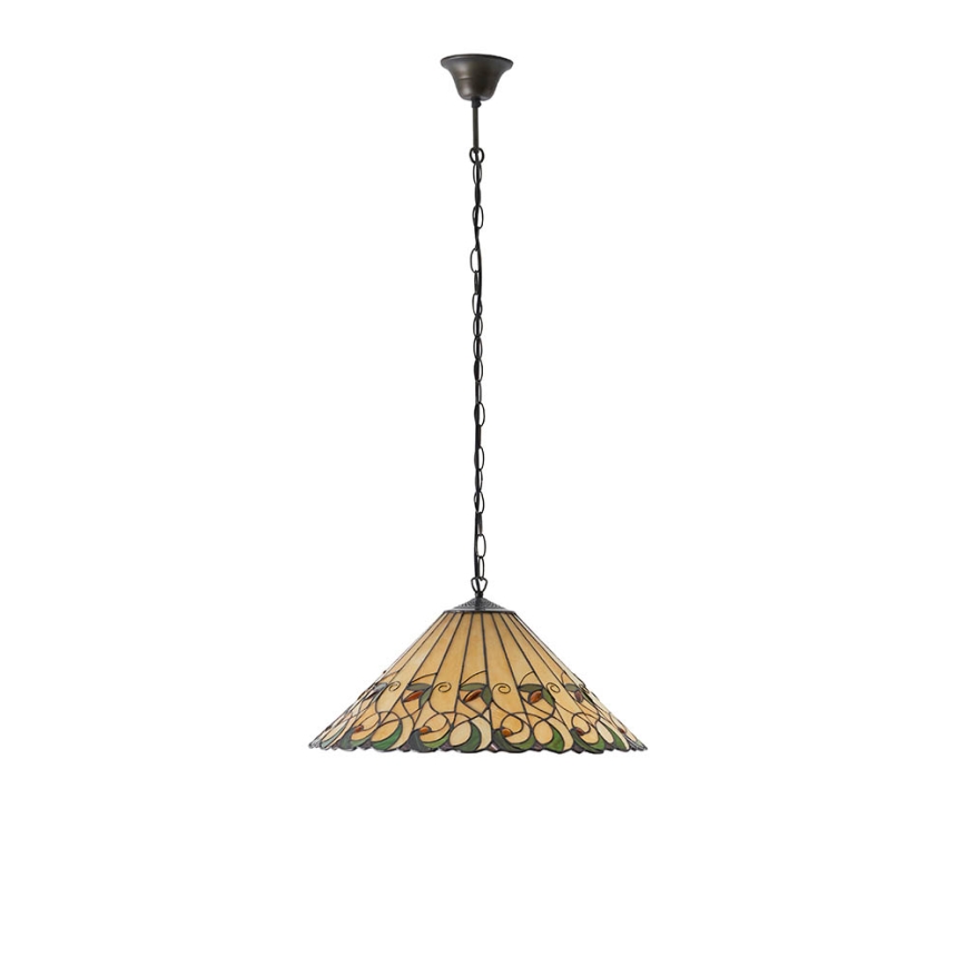 Endon 64194 - Kattokruunu ketjussa JAMELIA 3xE27/60W/230V halkaisija 50 cm