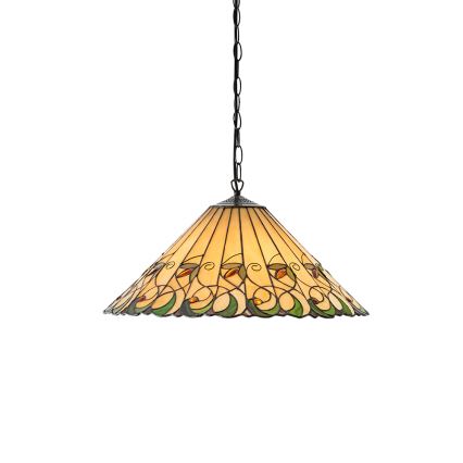 Endon 64194 - Kattokruunu ketjussa JAMELIA 3xE27/60W/230V halkaisija 50 cm
