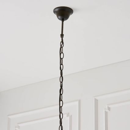 Endon 64194 - Kattokruunu ketjussa JAMELIA 3xE27/60W/230V halkaisija 50 cm