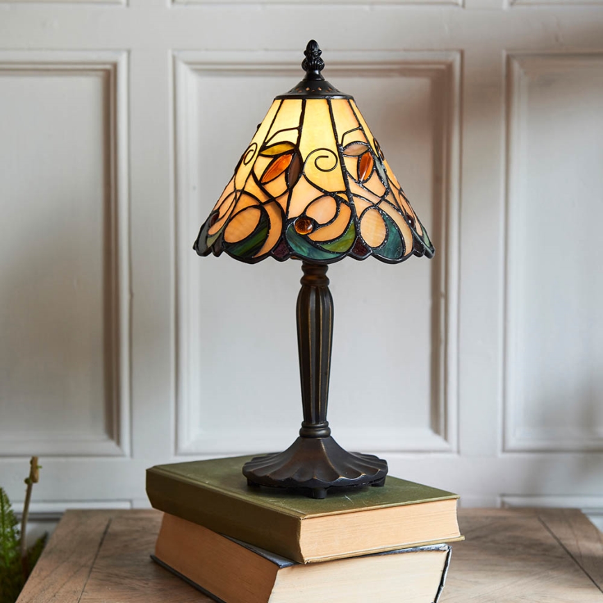 Endon 64196 - Pöytävalaisin JAMELIA 1xE14/40W/230V halkaisija 20 cm