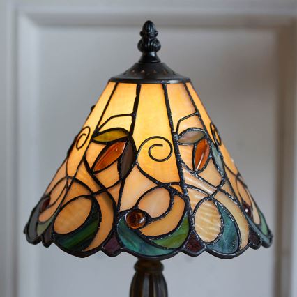 Endon 64196 - Pöytävalaisin JAMELIA 1xE14/40W/230V halkaisija 20 cm