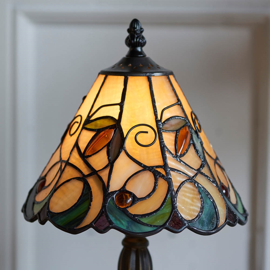 Endon 64196 - Pöytävalaisin JAMELIA 1xE14/40W/230V halkaisija 20 cm