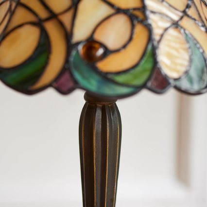 Endon 64196 - Pöytävalaisin JAMELIA 1xE14/40W/230V halkaisija 20 cm