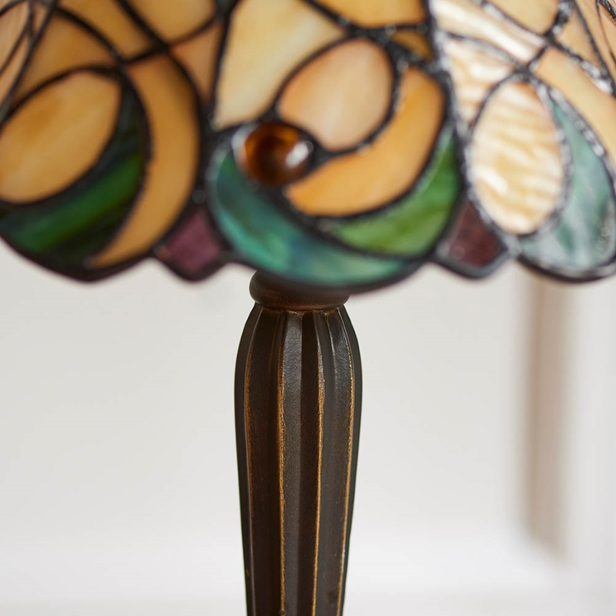 Endon 64196 - Pöytävalaisin JAMELIA 1xE14/40W/230V halkaisija 20 cm