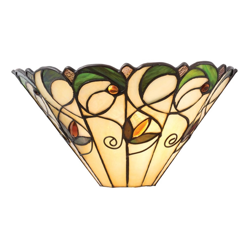 Endon 64198 - Seinävalaisin Tiffany JAMELIA 1xE14/40W/230V