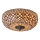 Endon 64276 - Kattovalaisin Tiffany MILLE FEUX 2xE27/60W/230V halkaisija 45 cm