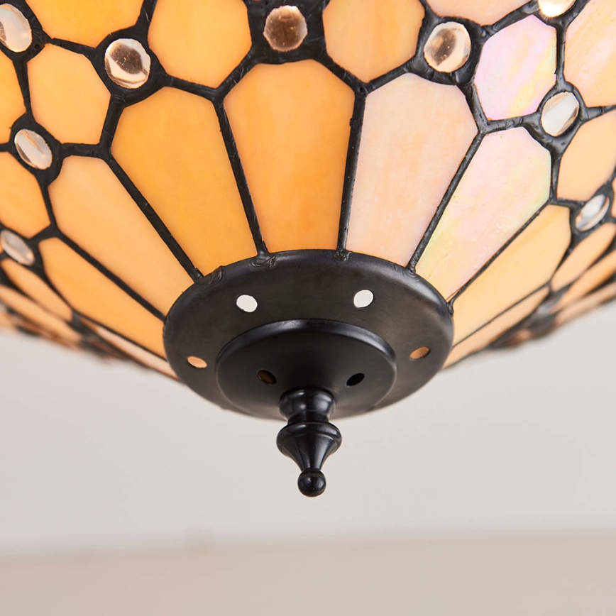 Endon 64300 - Kiinteä kattokruunu PEARL 3xE27/60W/230V halkaisija 37 cm