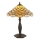 Endon 64301 - Pöytävalaisin PEARL 1xE27/60W/230V halkaisija 37 cm