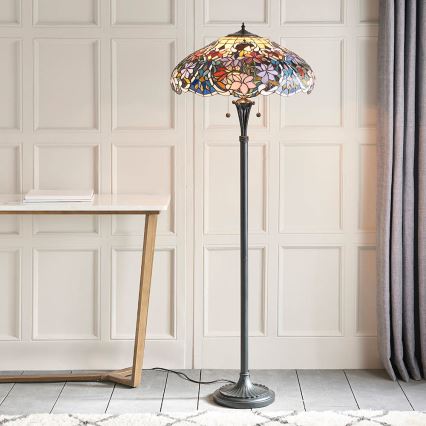 Endon 64323 - SULLIVAN lattiavalaisin, 2xE27/60W/230V, halkaisija 56 cm