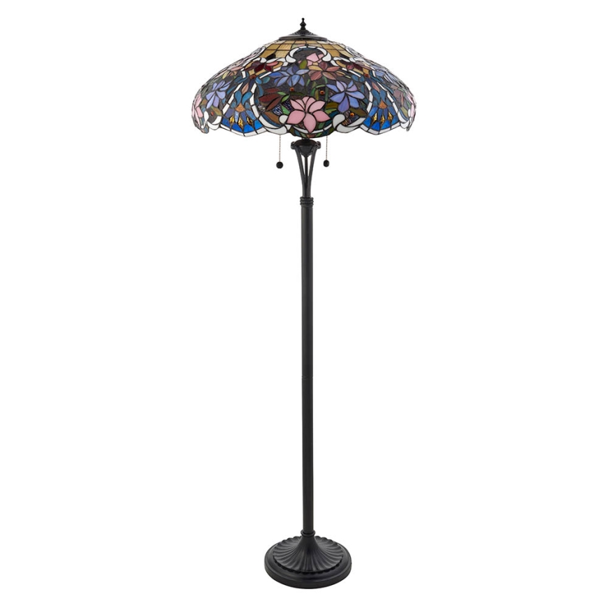 Endon 64323 - SULLIVAN lattiavalaisin, 2xE27/60W/230V, halkaisija 56 cm