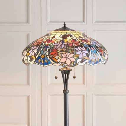 Endon 64323 - SULLIVAN lattiavalaisin, 2xE27/60W/230V, halkaisija 56 cm