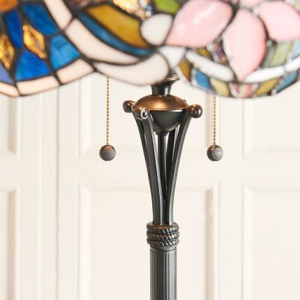 Endon 64323 - SULLIVAN lattiavalaisin, 2xE27/60W/230V, halkaisija 56 cm