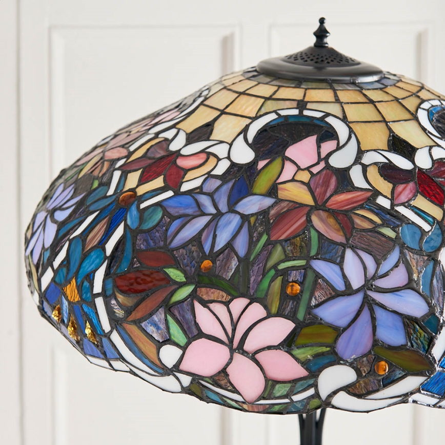 Endon 64323 - SULLIVAN lattiavalaisin, 2xE27/60W/230V, halkaisija 56 cm