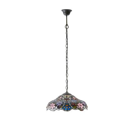 Endon 64325 - SULLIVAN-kattokruunu ketjulla 1xE27/60W/230V, halkaisija 40 cm