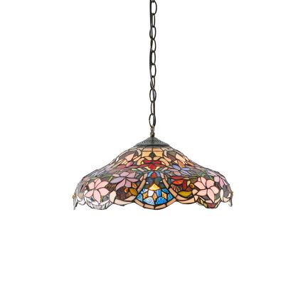 Endon 64325 - SULLIVAN-kattokruunu ketjulla 1xE27/60W/230V, halkaisija 40 cm