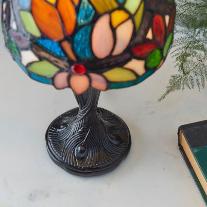 Endon 64331 - Pöytävalaisin SYLVETTE 1xE14/40W/230V halkaisija 15 cm