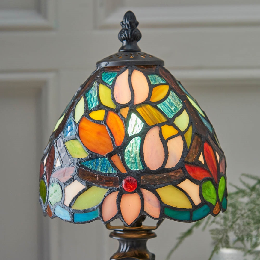 Endon 64331 - Pöytävalaisin SYLVETTE 1xE14/40W/230V halkaisija 15 cm