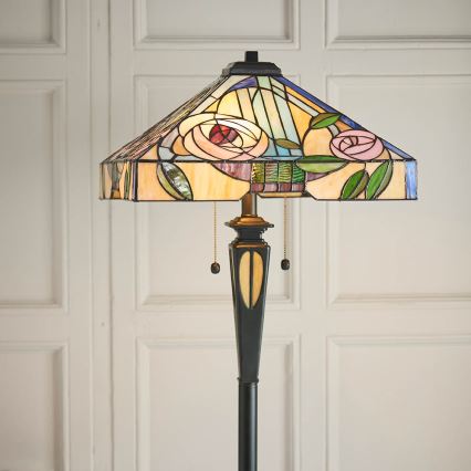 Endon 64383 - Lattiavalaisin WILLIOW 2xE27/60W/230V, halkaisija 42,5 cm