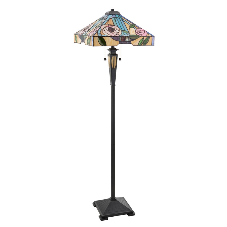 Endon 64383 - Lattiavalaisin WILLIOW 2xE27/60W/230V, halkaisija 42,5 cm