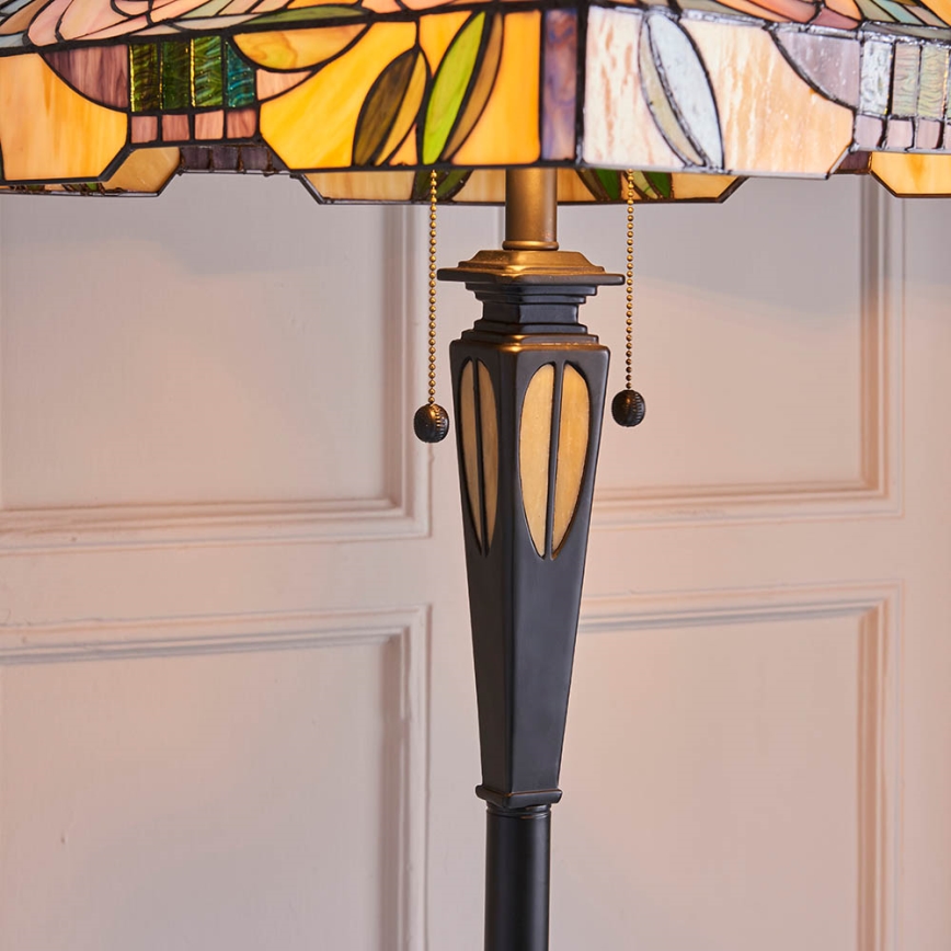 Endon 64383 - Lattiavalaisin WILLIOW 2xE27/60W/230V, halkaisija 42,5 cm