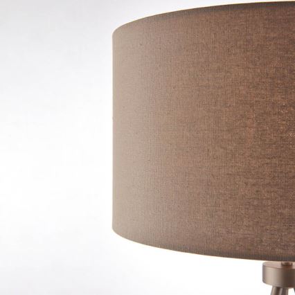 Endon 66986 - Pöytävalaisin TRI 1xE27/40W/230V messinki/beige