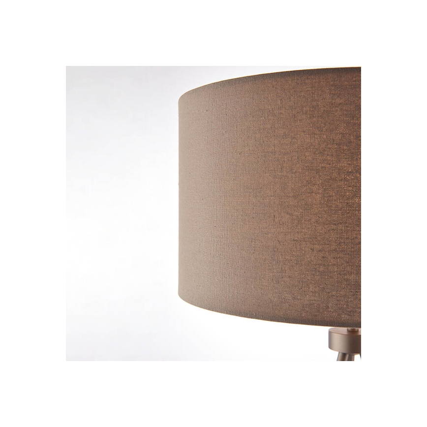 Endon 66986 - Pöytävalaisin TRI 1xE27/40W/230V messinki/beige