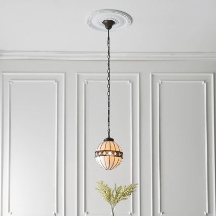 Endon 67044 - Kattokruunu ketjussa FARGO 1xE14/40W/230V halkaisija 25,5 cm