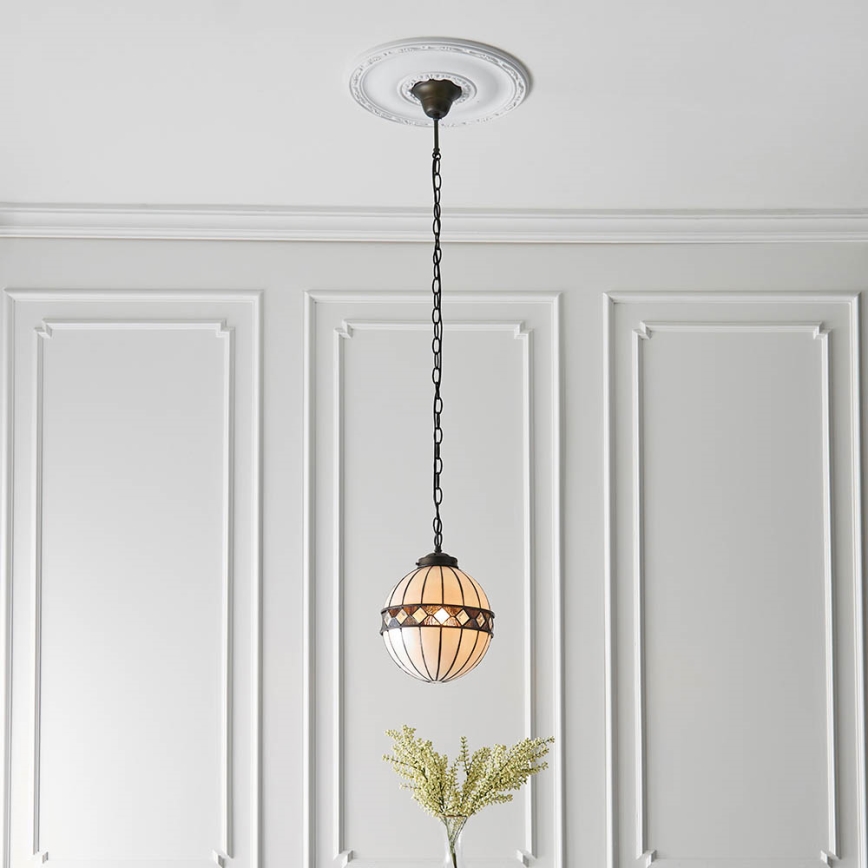 Endon 67044 - Kattokruunu ketjussa FARGO 1xE14/40W/230V halkaisija 25,5 cm