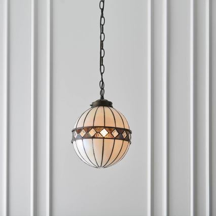 Endon 67044 - Kattokruunu ketjussa FARGO 1xE14/40W/230V halkaisija 25,5 cm