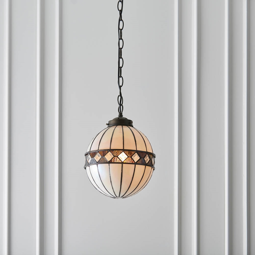 Endon 67044 - Kattokruunu ketjussa FARGO 1xE14/40W/230V halkaisija 25,5 cm