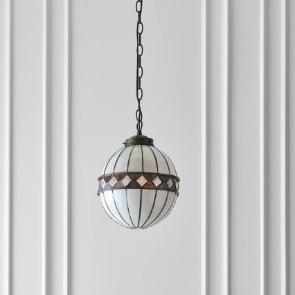 Endon 67044 - Kattokruunu ketjussa FARGO 1xE14/40W/230V halkaisija 25,5 cm