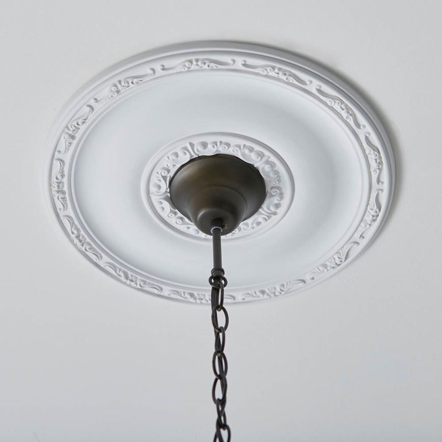 Endon 67045 - Tiffany-tyylinen kattokruunu FARGO ketjulla, 1xE27/60W/230V, Ø 40 cm