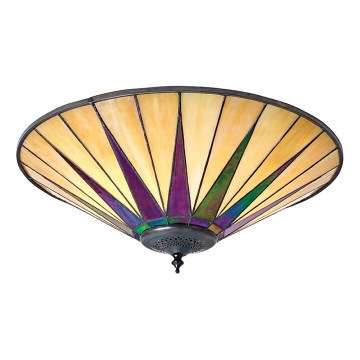 Endon 70240 - Kattovalo DARK STAR 2xE27/40W/230V halkaisija 49 cm