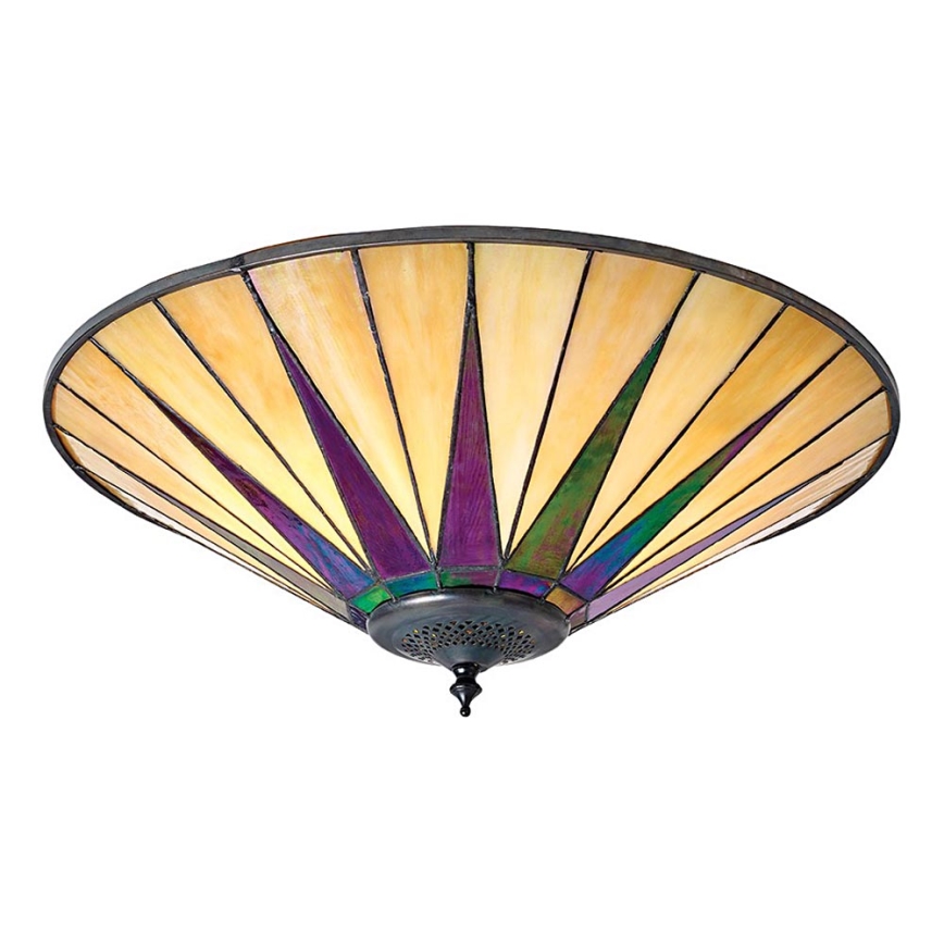 Endon 70240 - Kattovalo DARK STAR 2xE27/40W/230V halkaisija 49 cm