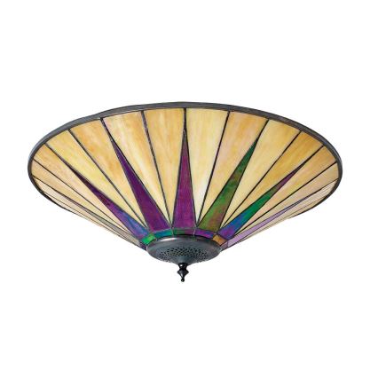 Endon 70240 - Kattovalo DARK STAR 2xE27/40W/230V halkaisija 49 cm
