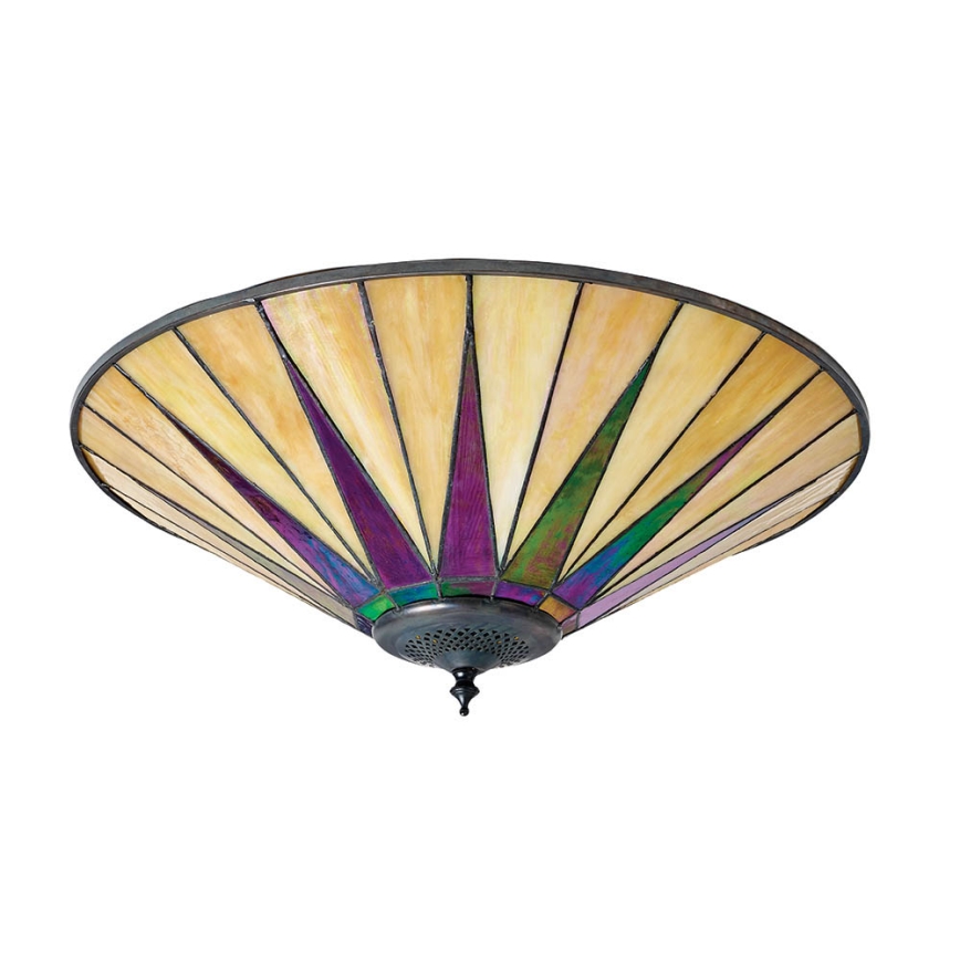 Endon 70240 - Kattovalo DARK STAR 2xE27/40W/230V halkaisija 49 cm