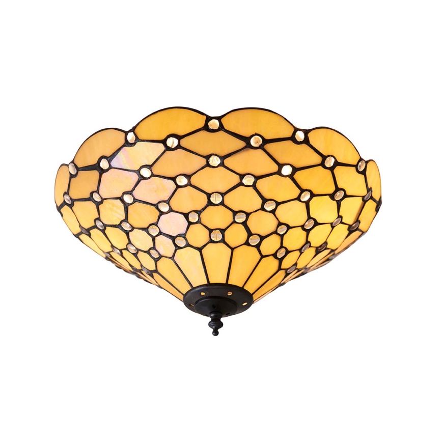 Endon 70242 - Kattovalo PEARL 2xE27/60W/230V halkaisija 37 cm